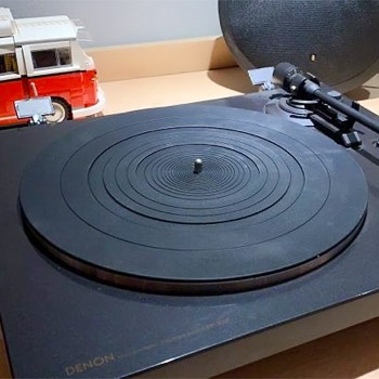12 LP Anti-vibration Silicone Pad Rubber LP Slip Mat for Phonograph Turntable Vinyl Thickness 3MM Flat Soft LP Mat