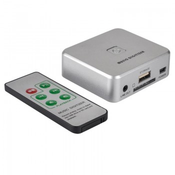 Audio Capture USB Converter Convert old analog music to mp3 save in to USB Flash Drive or SD Card,NO PC need,Free shipping