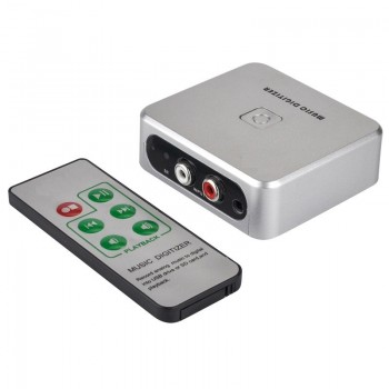 Audio Capture USB Converter Convert old analog music to mp3 save in to USB Flash Drive or SD Card,NO PC need,Free shipping