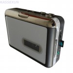 Tape recorder,digitizing video cassettes, convert analog cassette tape to mp3 in SD Card directly no PC required, Free shipping