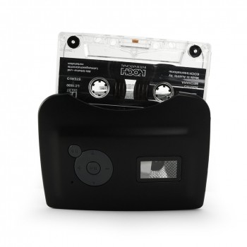 Portable USB Cassette To MP3 Converter Capture Audio Music Player Convert On Tape To USB Flash Disc Computer Laptop @JH