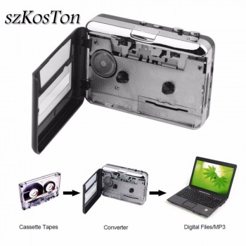 High Quality USB Cassette to MP3 Portable Walkman Cassette Player Audio Music Tape Player USB Cassette Capture Converter
