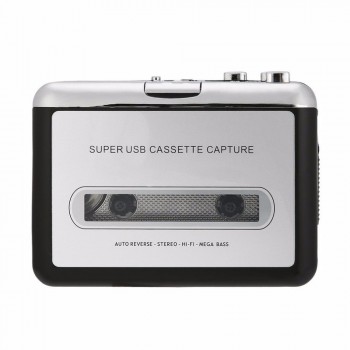 High Quality USB Cassette to MP3 Portable Walkman Cassette Player Audio Music Tape Player USB Cassette Capture Converter