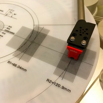 NEW LP Vinyl Gauge Profesional Turntable Stroboscope Disc Distance Detection