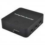 Analog video recorder, convert analog  VHS, Camcorder, DVD,DVR to TF Card directly show HDMI/AV output togther,  no pc need