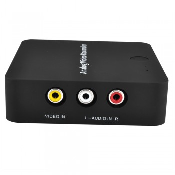 Analog video recorder, convert analog  VHS, Camcorder, DVD,DVR to TF Card directly show HDMI/AV output togther,  no pc need