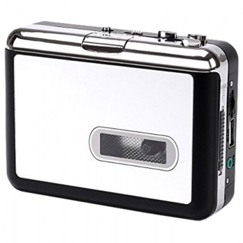 Relliance Nostalgia USB Cassette to MP3 Converter Retro Tape Player Convert Adapter with Thumb/Flash Drive USB-Dis Record USB