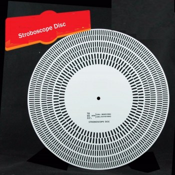 LP Vinyl Turntables Record Disc Stroboscope Disc Calibration Disc