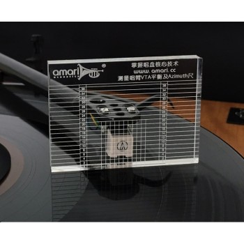 Phonograph Pickup Tonearm VTA amp; Cartridge Azimuth Ruler Acrylic