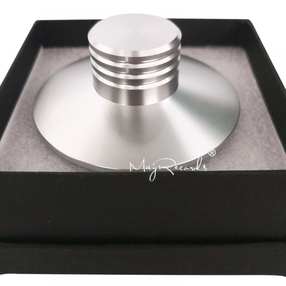 123g Silver Metal Disc Stabilizer Record Weight LP Vinyl Turntables Phonograph Accessories