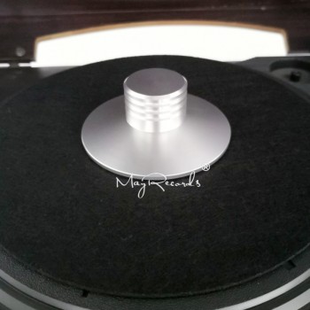 123g Silver Metal Disc Stabilizer Record Weight LP Vinyl Turntables Phonograph Accessories