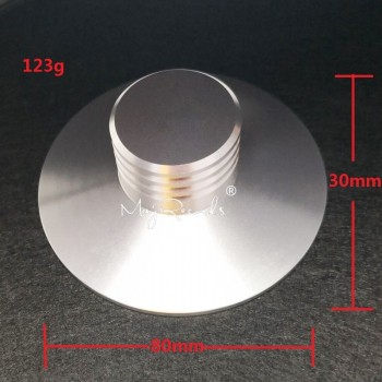 123g Silver Metal Disc Stabilizer Record Weight LP Vinyl Turntables Phonograph Accessories