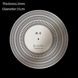 12 Vinyl Gauge Tools Profesional Turntable Stroboscope Disc Distance Detection
