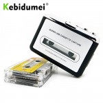 Kebidumei Fashion Portable USB Cassette Player Capture Cassette Recorder Nostalgic Digital Audio Music Player Converter Newest