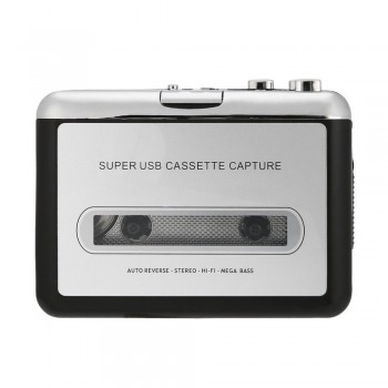 Kebidumei Fashion Portable USB Cassette Player Capture Cassette Recorder Nostalgic Digital Audio Music Player Converter Newest