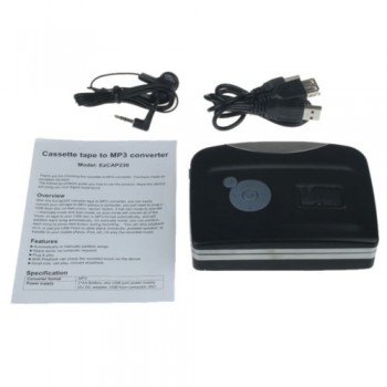 Sjwjk 5pcs Tape to USB Flash Disk Cassette to MP3 Converter Audio Capture Walkman Player