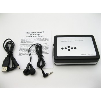 Cassette to MP3 Converter Player Analog Tapes Music to Digital Save to USB Flash Drive, USB Walkman Cassette Player Portable NEW