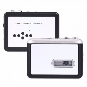 Cassette to MP3 Converter Player Analog Tapes Music to Digital Save to USB Flash Drive, USB Walkman Cassette Player Portable NEW