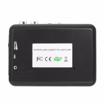 Kebidumei Portable Audio Cassette Player Tape Player Cassette To MP3 Audio Music CD Digital Player Converter Tape Capture