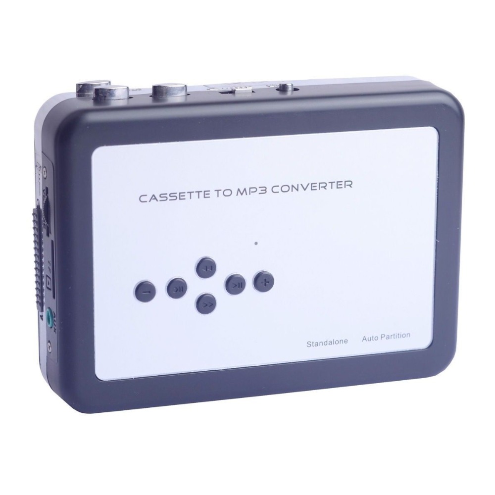 Sjwjk 5pcs Cassette Player Convert Tape Cassette to mp3 in SD TF Card no PC Required