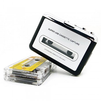 Walkman Cassette Player MP3 Portable USB Audio Cassette Player Capture Cassette Recorder Converter Digital Audio Music Player