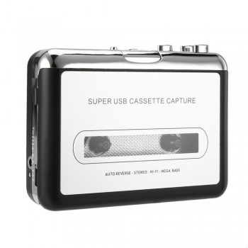 Walkman Cassette Player MP3 Portable USB Audio Cassette Player Capture Cassette Recorder Converter Digital Audio Music Player