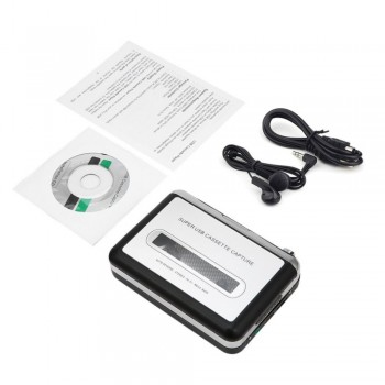 Walkman Cassette Player MP3 Portable USB Audio Cassette Player Capture Cassette Recorder Converter Digital Audio Music Player