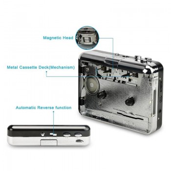 ALLOYSEED Tape to PC Super Cassette to MP3 Audio Music CD Digital Player Converter