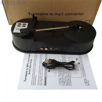 2017 new USB Vinyl Records convert vinyl to mp3 directly into U-Driver SD TF Card, no PC required Free shipping