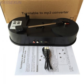 Vinyl turntable to mp3 converter,convert vinyl turntable to mp3 save in USB Flash disk directly, no pc required Free shipping