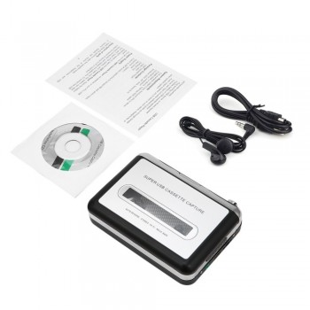 Cassette Player USB Cassette to MP3 Converter Capture Audio Music Player Tape to PC Super Cassette To MP3 Music +Headphone