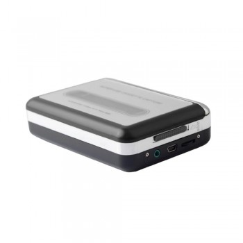 EDAL USB Cassette Tape Converter Cassette to MP3 Audio capture Music Player Tape to PC Portable Cassette-to-MP3 Converter Player