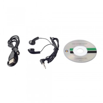 EDAL USB Cassette Tape Converter Cassette to MP3 Audio capture Music Player Tape to PC Portable Cassette-to-MP3 Converter Player