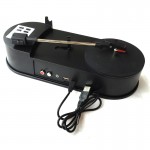 Analog vinyl turntable to mp3 converter device adapter, convert vinyl to mp3 in U Driver /SD TF Card directly, no PC required,