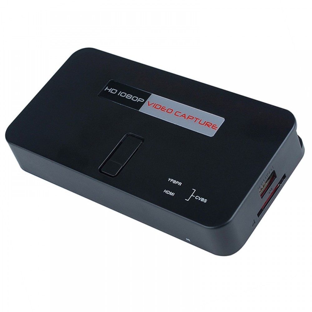 Online Living Stream Game Video Capture, HDMI YPbPr Recorder Box for XBox PS3 PS4 TV STB Medical Care Video Record Free shipping