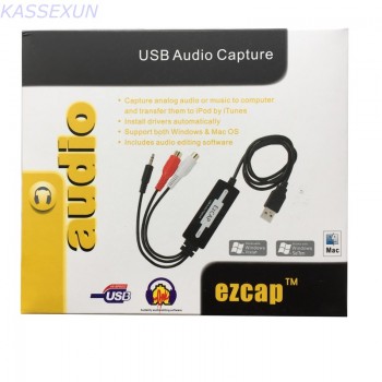 2017 new usb audio cassette player convert any analog audio to digital, work for Window 8. MAC, Linux Free shipping