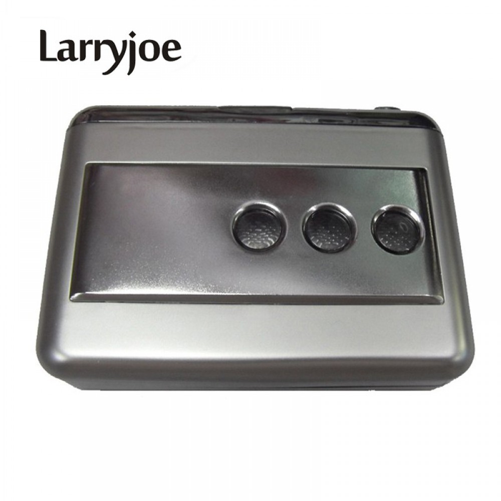 Larryjoe Super USB Cassette to MP3 Converter Capture Audio Music Player Portable USB Cassette-to-MP3 Converter Capture