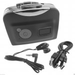 Cassette tape to MP3 Record converter music on the tape directly to U disk cassette player