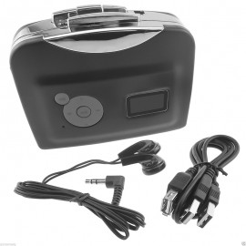 Cassette tape to MP3 Record converter music on the tape directly to U disk cassette player