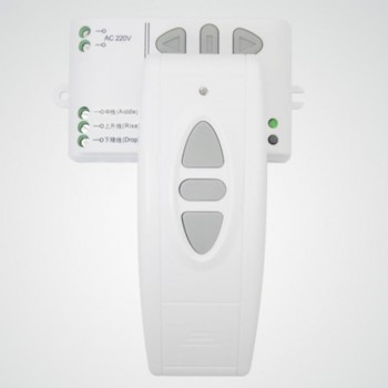 JW-T02 Wireless Remote Control +315MHz Front Controller for Electric Projector Screens Electric Curtains/Tower Garage Door