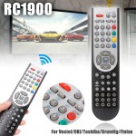 Mayitr 1pc RC1900 TV Remote Control Universal Replacement LCD TV Remotes For Vestel/OKI/Toshiba/Grundig/Finlux