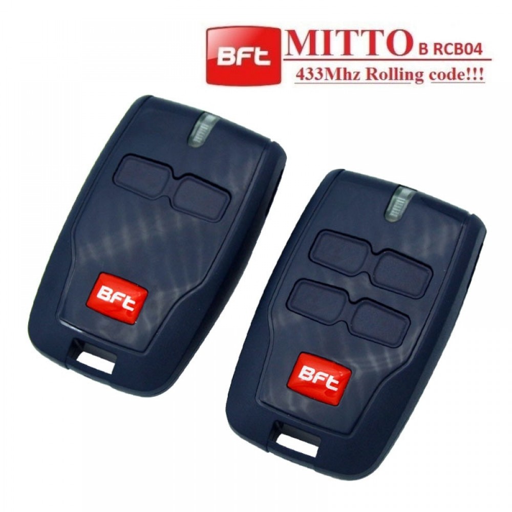 for BFT MITTO B2 B 2 RCB02 R1 gate key fob remote control 433,92 mhz BFT remotes