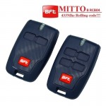 for BFT MITTO B2 B 2 RCB02 R1 gate key fob remote control 433,92 mhz BFT remotes