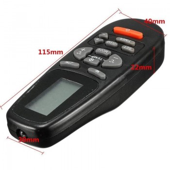 1pc New Replacement Air Conditioner Remote Control Black High Quality Remote Controller Suitable For Electra RC 5