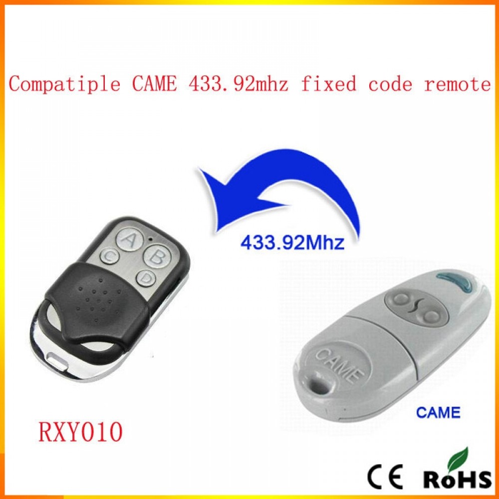 copy CAME TOP432NA remote control came top 432na 433.92Mhz remote control top-432na remotes