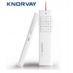 Knorvay N99 New Rechargeable Wireless Air Mouse Presenter, 2.4GHz PPT Presentation Wireless Remote Control Clicker