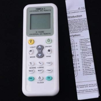 Universal K-1028E Low Power Consumption K-1028E Air Condition Remote LCD A/C Remote Control Controller GDeals