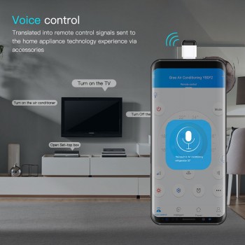 Type C Micro USB Interface Smart App Control Mobile phone remote Control Wireless Infrared Appliances Adapter For TV TV BOX