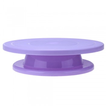 28cm Plastic Cake Turntable Rotating Anti-skid Cake Decorating Turntable Cake Rotary Table Round Cake Stand Kitchen Baking Tools