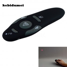 kebidumei New 2.4 GHz Wireless USB PowerPoint Presenter Remote Control Laser RF Pointer PPT Pen for computer Drop shipping
